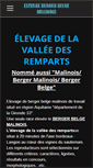 Mobile Screenshot of elevage-valleedesremparts.com